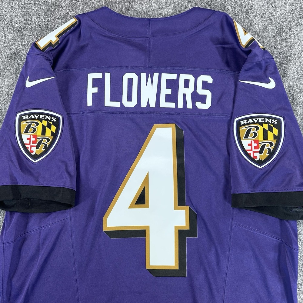 Zay Flowers Baltimore Ravens Nike Vapor F.U.S.E. Limited Jersey - Purple, Large - Picture 10 of 14